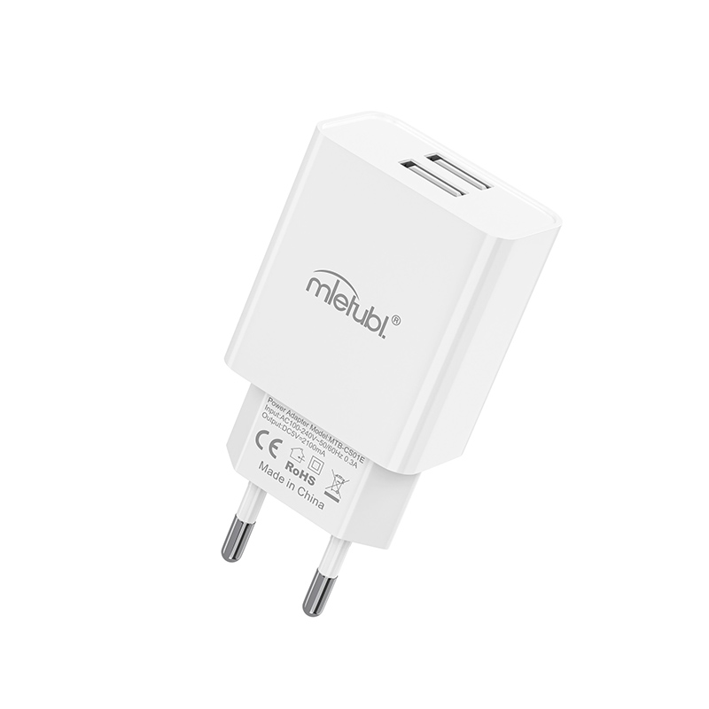 2.1A Dual USB Wall Charger