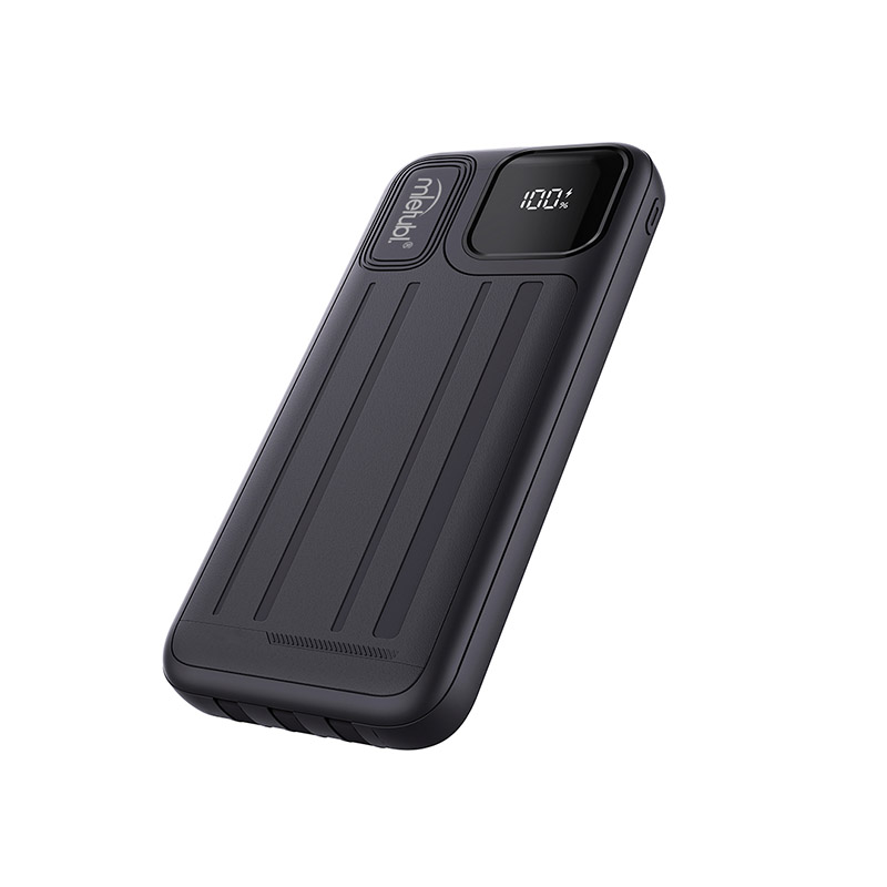 10000 mAh Power Bank With Cables Built In