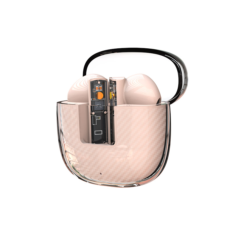 Transparent-shell In-ear Bluetooth earbuds