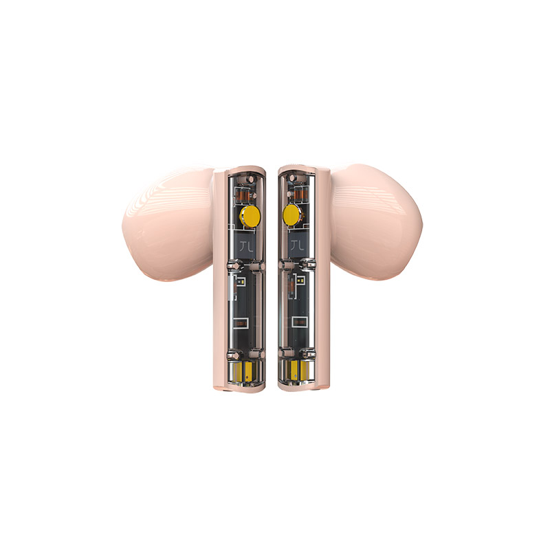 Transparent-shell In-ear Bluetooth earbuds