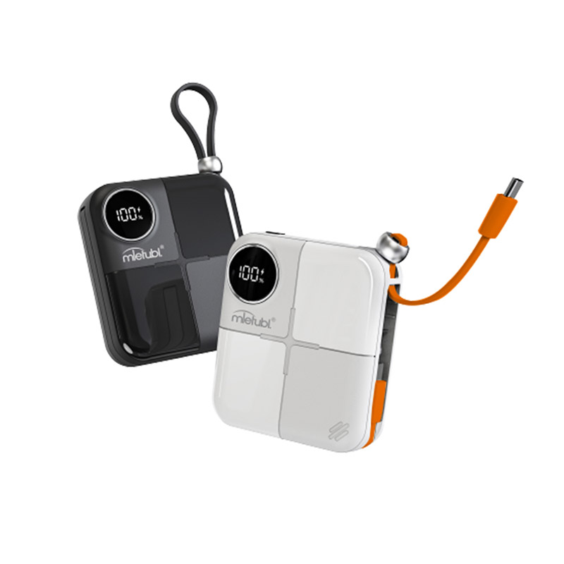 Power bank with data cable