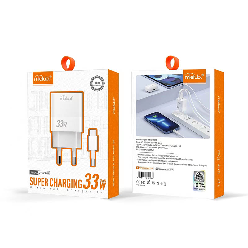 33W GaN Wall Charger