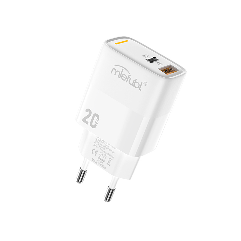 USB+Type-C PD20W Wall Charger