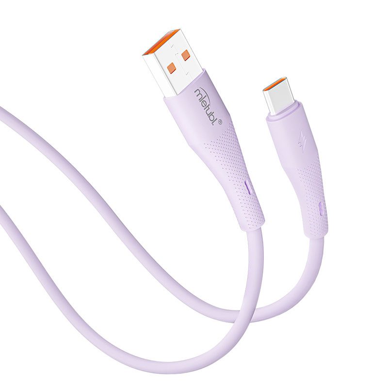 Silicone phone charging cable