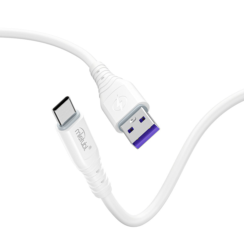 Liquid silicone data cable