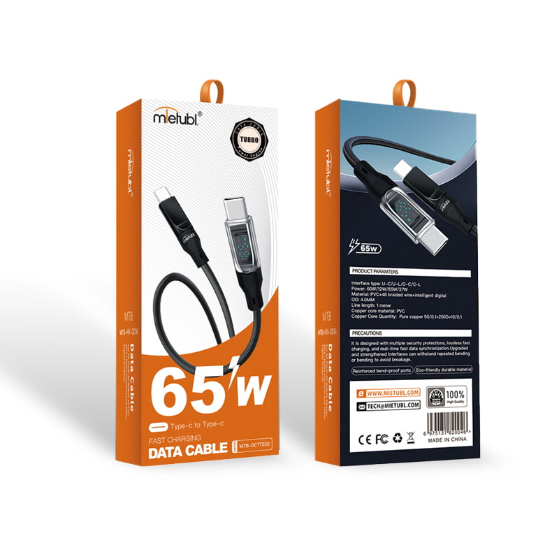 Fast Charging Data Cable with Charging Indicator