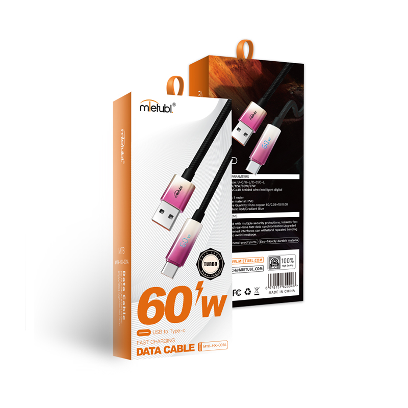 PD65W Data Cable with Charging Indicator