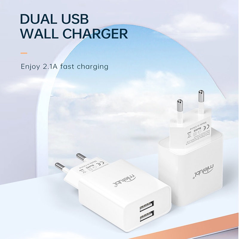 2.1A Dual USB Wall Charger