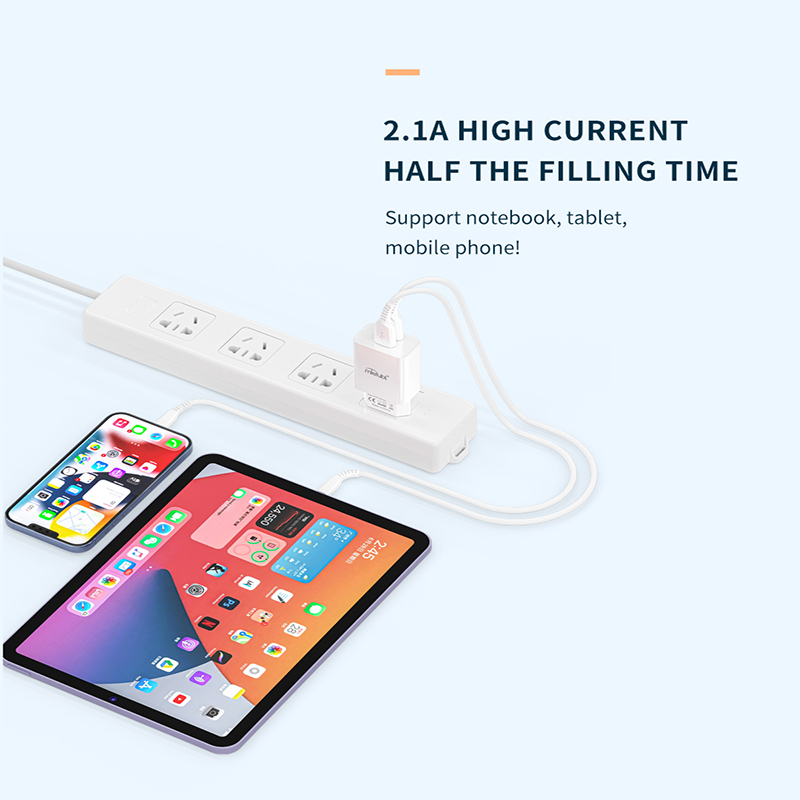 2.1A Dual USB Wall Charger