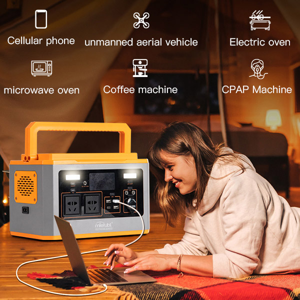 Large capacity portable power station