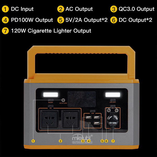 Large portable power station