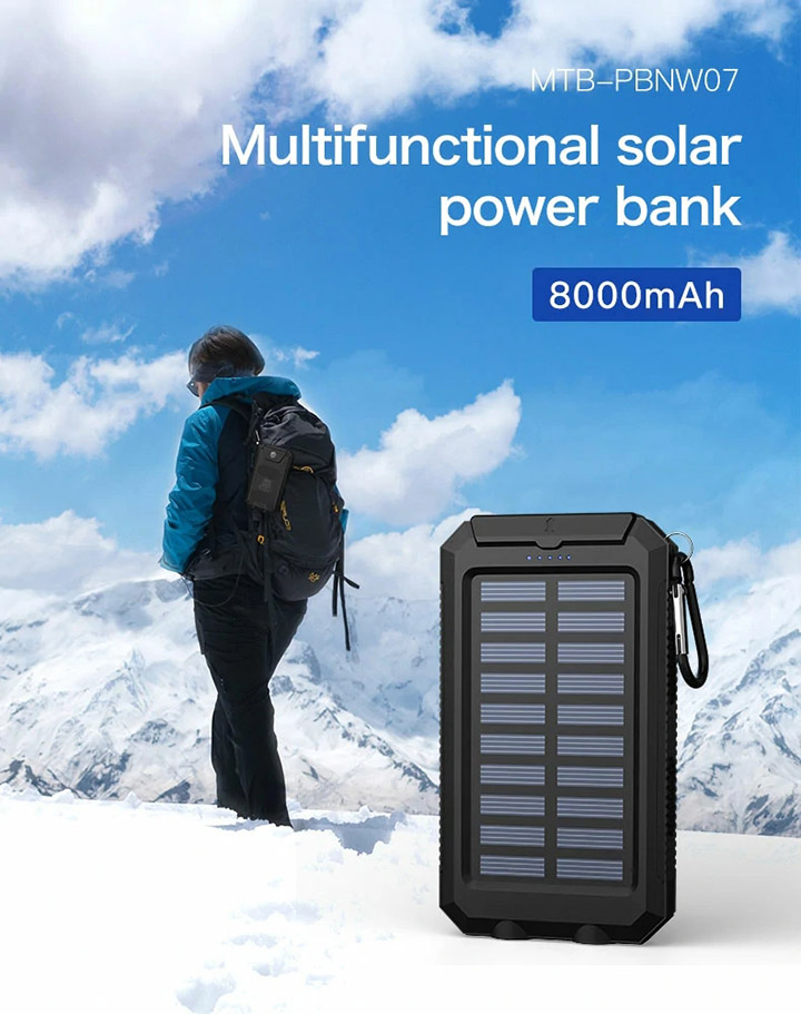 Solar charger power bank