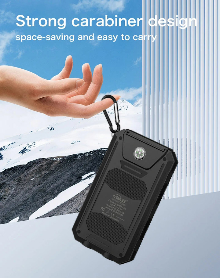 Solar charger power bank