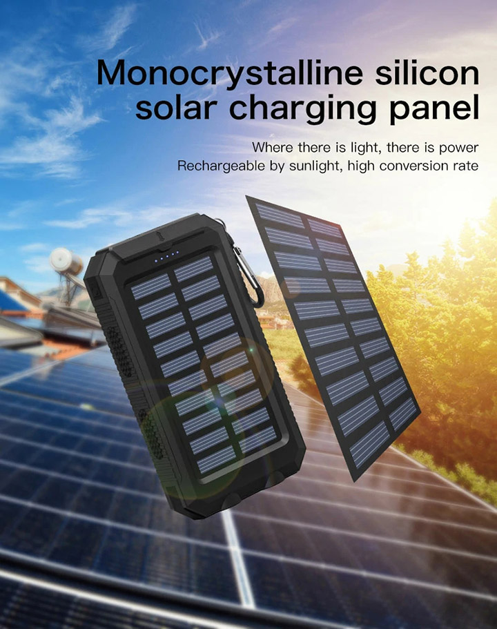 Multifunctional solar power bank