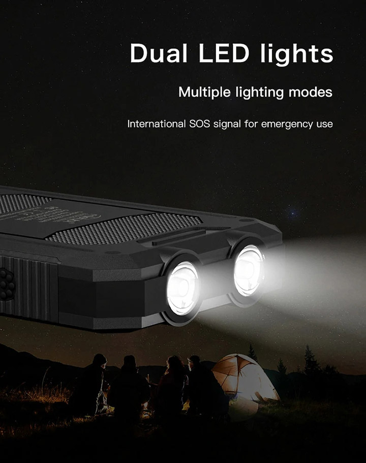 Solar charger power bank